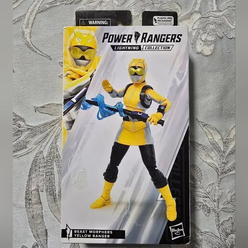 Power Rangers Lightning Collection Beast Morphers Yellow Ranger NIB